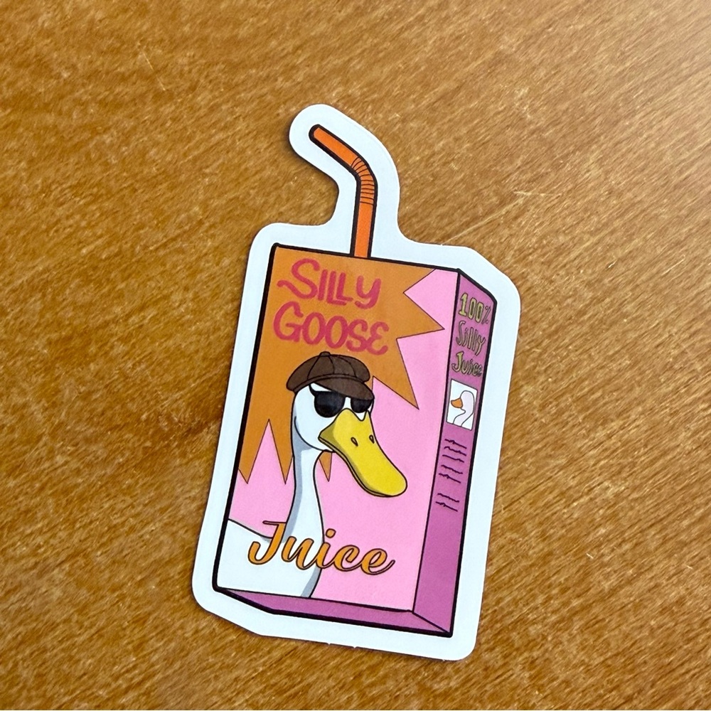 Silly Goose‎ Juice Sticker